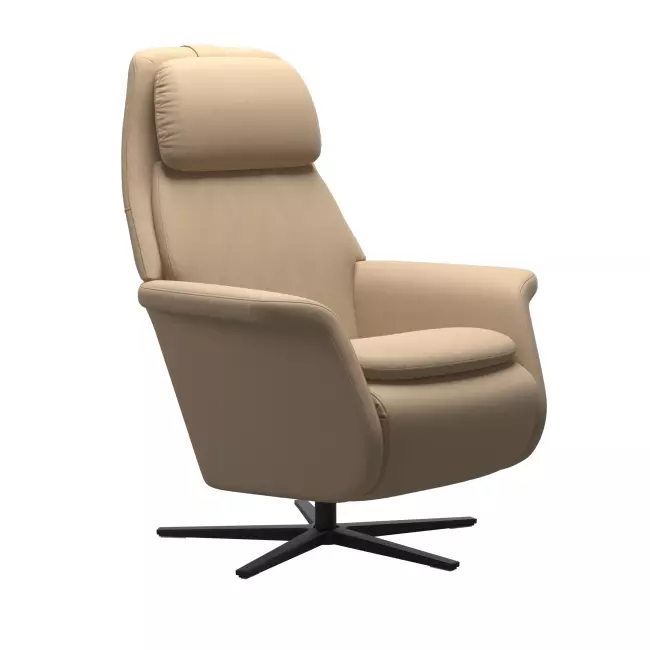 AKTION Stressless Sam Power Sessel mit Sirius-Gestell in Leder Paloma 