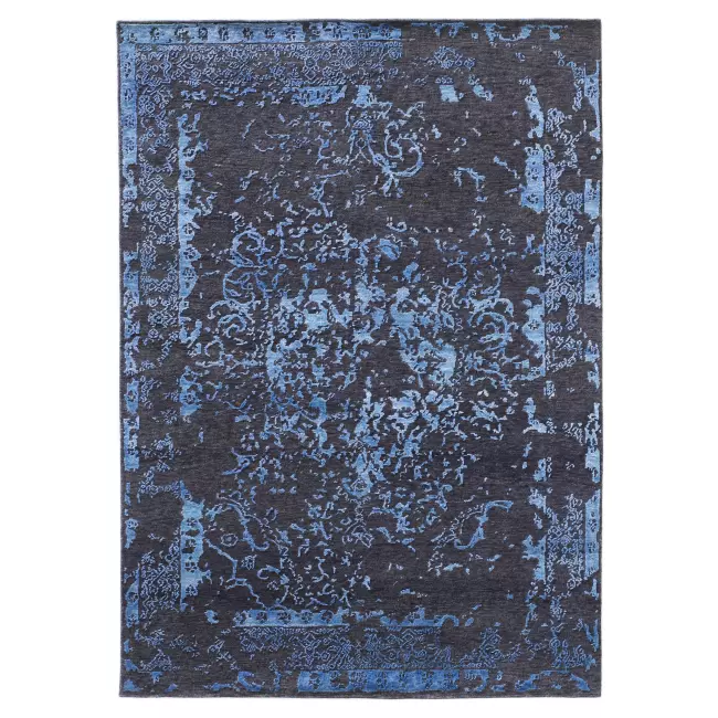 Musterring Deluxe Collection Soho Palis Teppich in Blau-Grau 