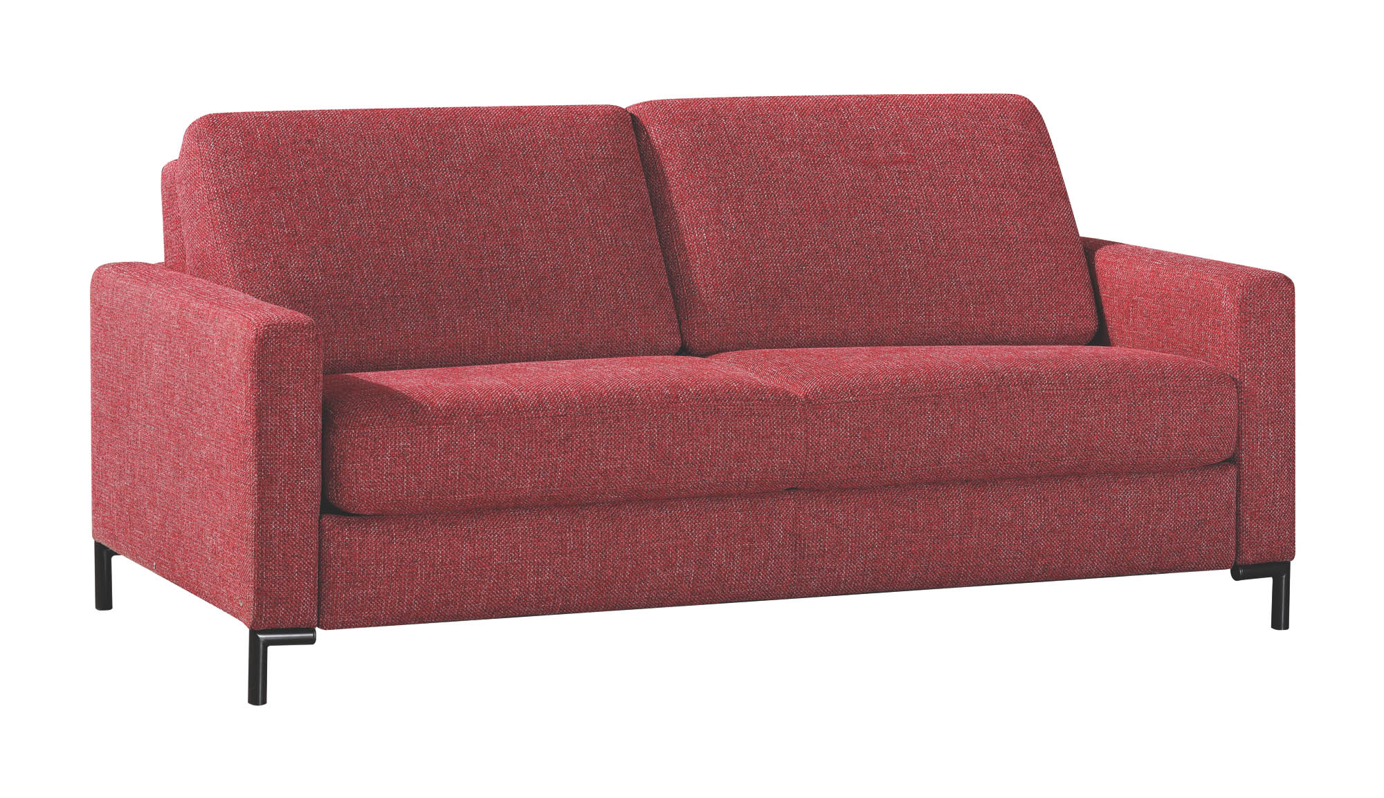 Restyl Eve Schlafsofa in Stoff Rot 