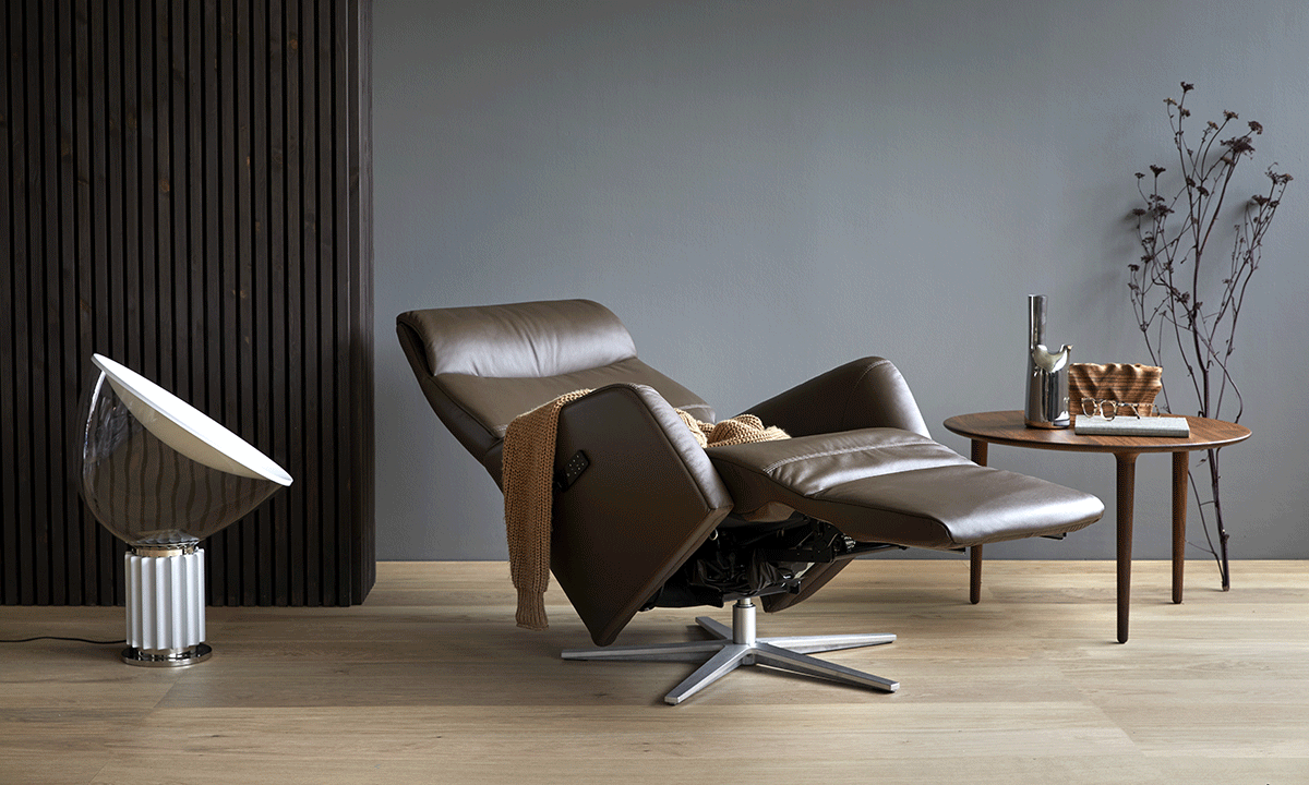 AKTION Stressless Scott Power Sessel mit Sirius-Gestell in Leder Paloma 